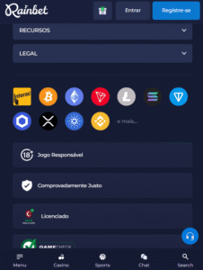 Como depositar na Rainbet Brasil