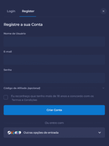 Como se cadastrar na Rainbet Brazil passo a passo